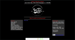 Desktop Screenshot of jakesbarberchair.com